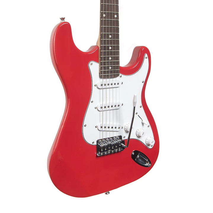 Guitarra Eléctrica Roja 39 2