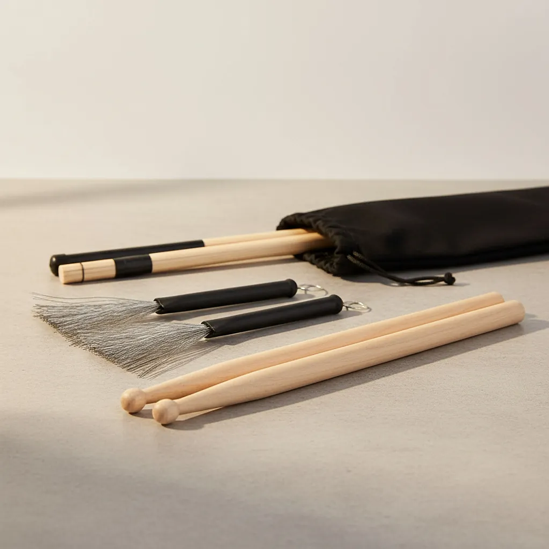 Juego de baquetas 3 piezas batería 1