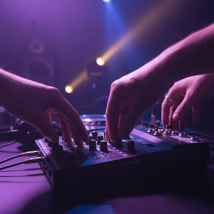 Mixer De Audio De 4 Canales Para Dj Con Bluetooth 2