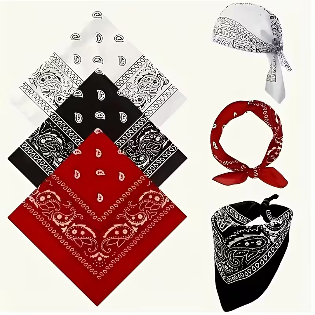 SET 3 pañuelos bohemios 1