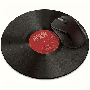 Mouse Pad forma de vinilo