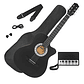 Pack Guitarra Electroacústica Principiante Negra - Miniatura 1