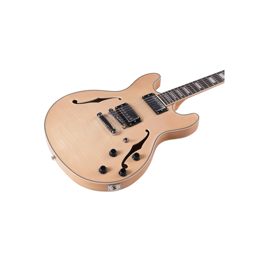 Guitarra Eléctrica Indio by Monoprice Boardwalk Semi Hollow 2