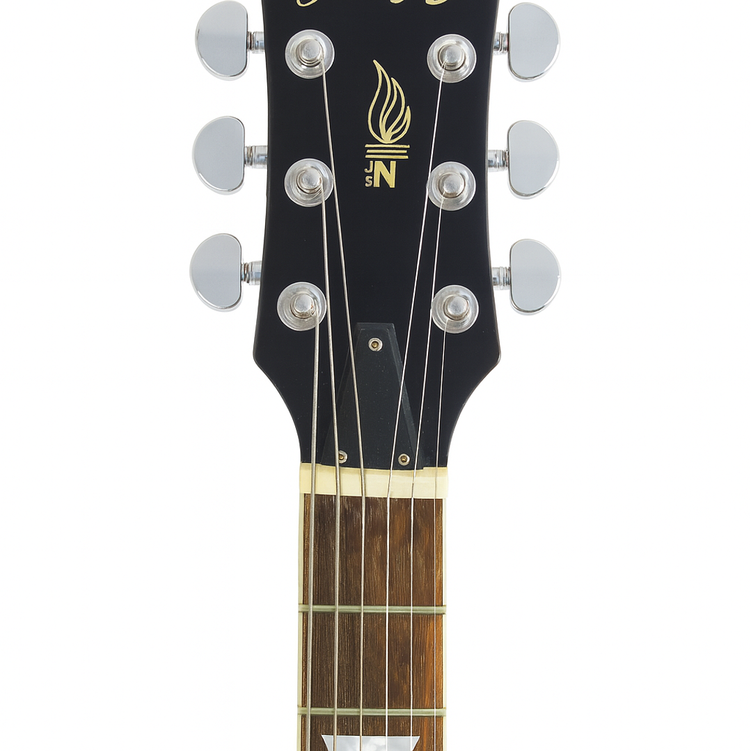 Guitarra Eléctrica Firefly Semi Hollow FF338 Gold 2