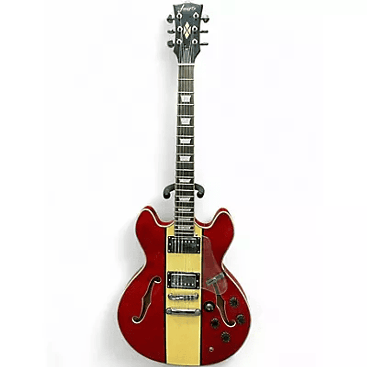Guitarra Eléctrica Firefly Semi Hollow FF338 Roja 1