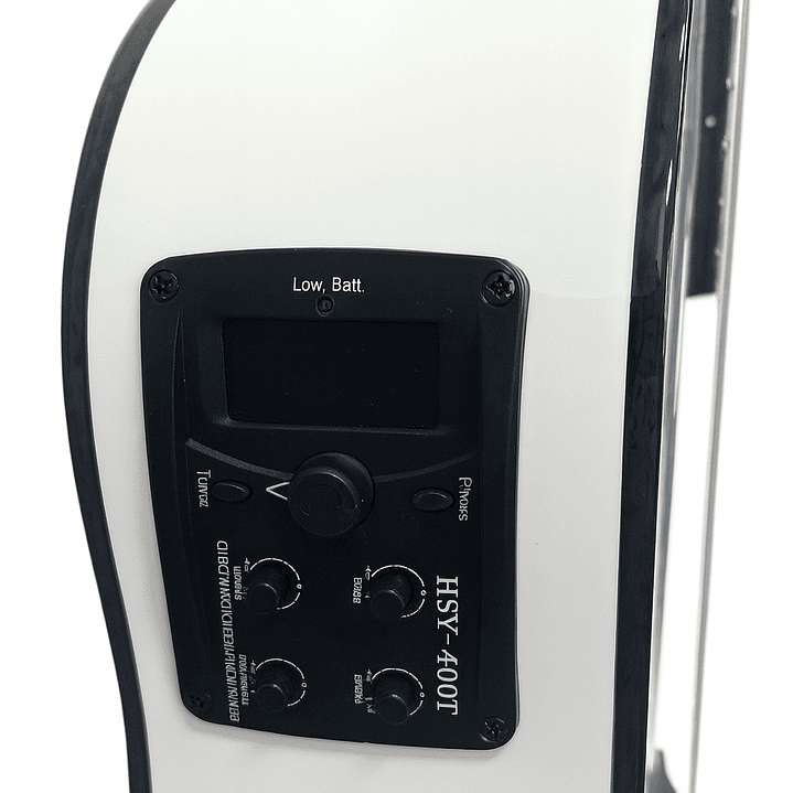 Guitarra Electroacústica NV 39 Blanca 3