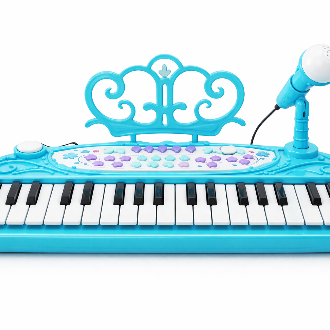 Piano Infantil 37 Teclas + Micrófono 1