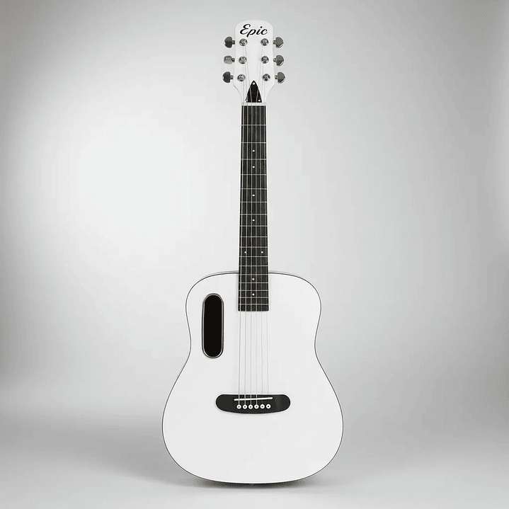 Guitarra Electroacústica NV 39 Blanca 4