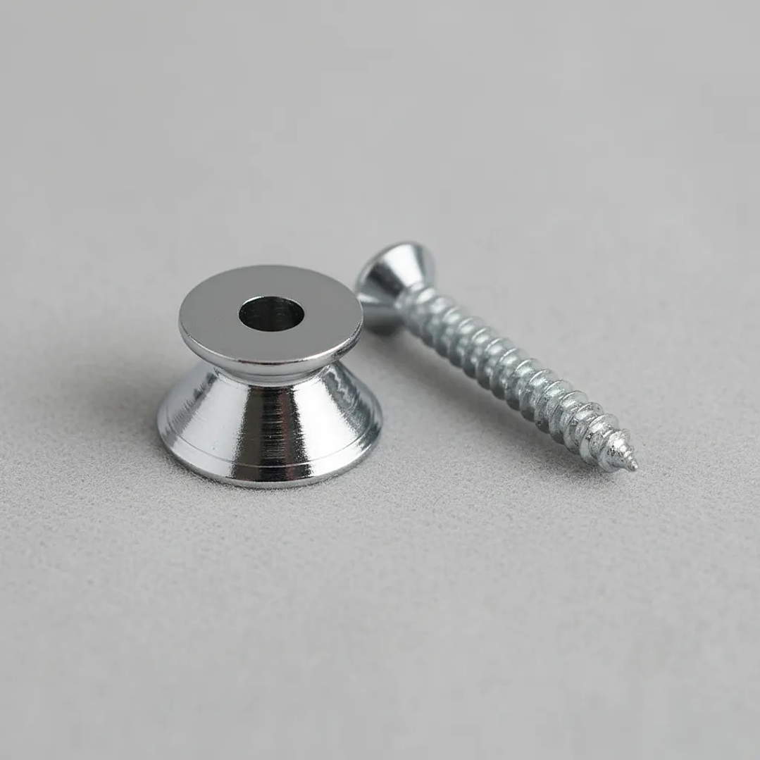 Boton De Strap Guitarra Accesorio Tornillo 3