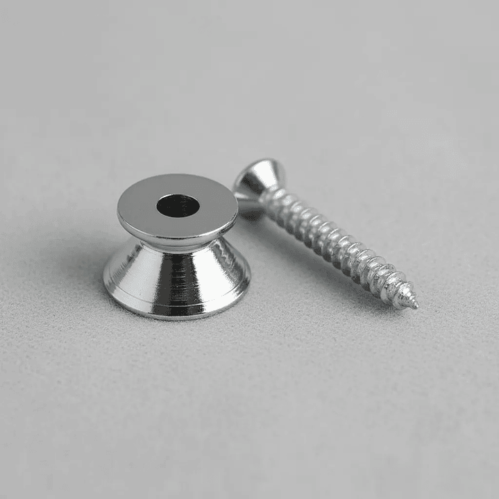Boton De Strap Guitarra Accesorio Tornillo 3