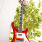 Bajo Eléctrico 4 Cuerdas EPIC RB Tipo Rickenbacker Rojo - Miniatura 4