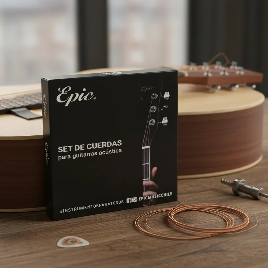 Set de cuerdas Guitarra Acústica 3