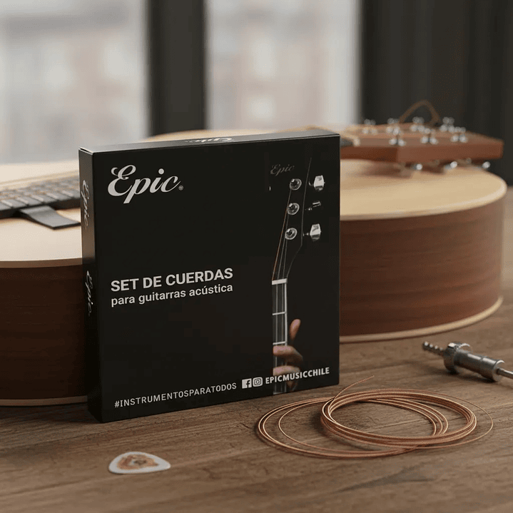 Set de cuerdas Guitarra Acústica 3