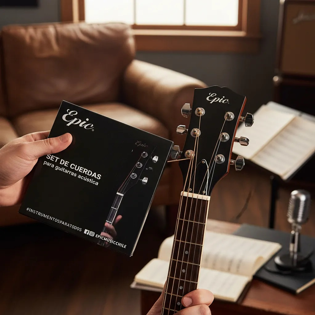 Set de cuerdas Guitarra Acústica 1