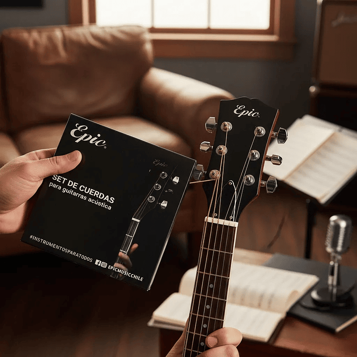 Set de cuerdas Guitarra Acústica 1