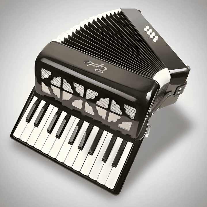 Acordeon 22 teclas 8 bajos Negro Para Adulto 1