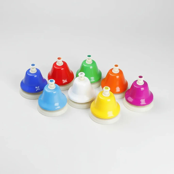 Juego 8 timbres de campanas  2