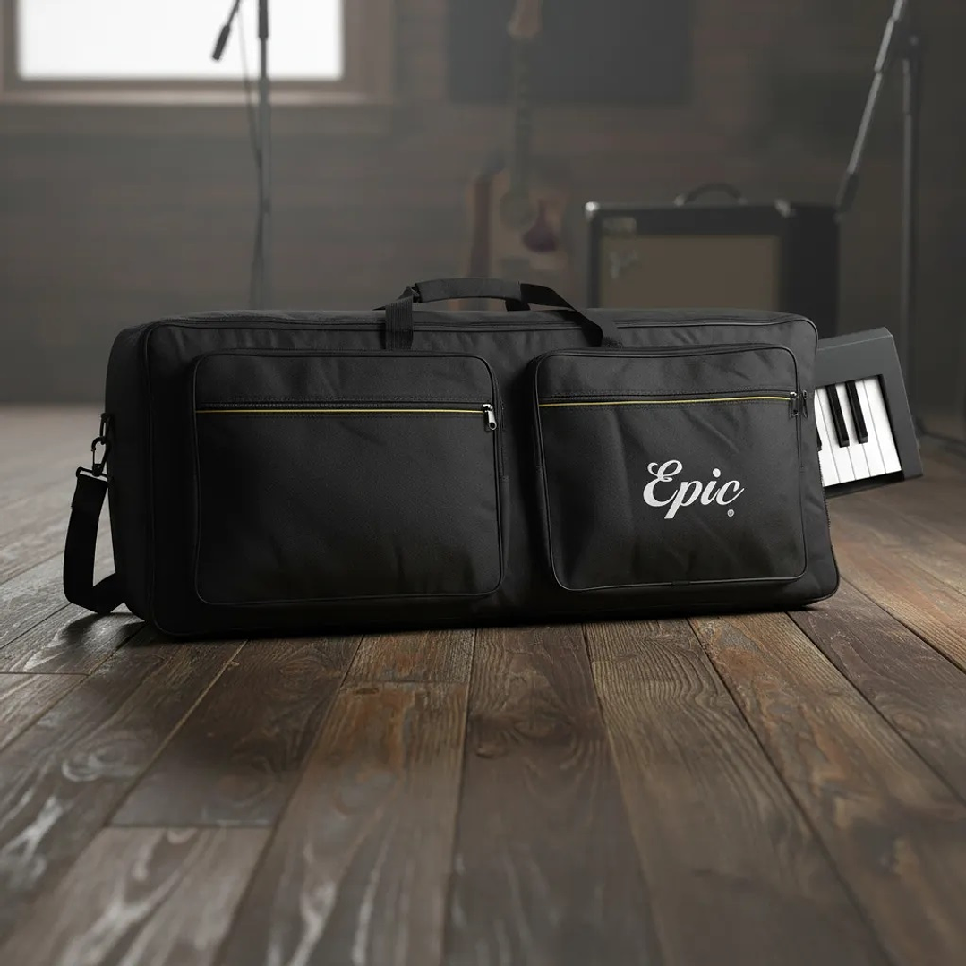 Funda para Teclado 61 Teclas Acolchada Pro – Bolso de Transporte 1