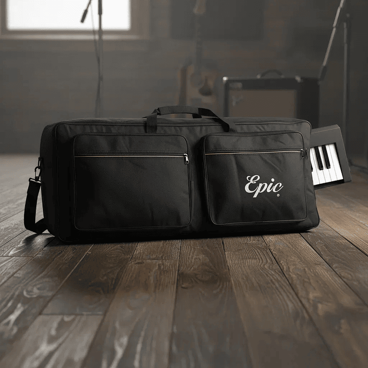 Funda para Teclado 61 Teclas Acolchada Pro – Bolso de Transporte 1