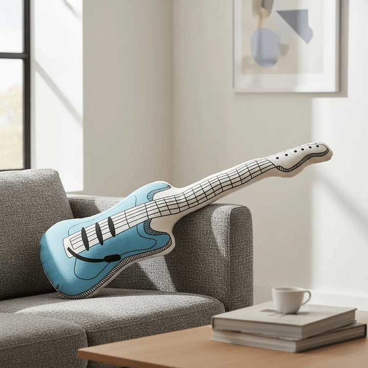 Cojín de guitarra eléctrica Decomusic 3