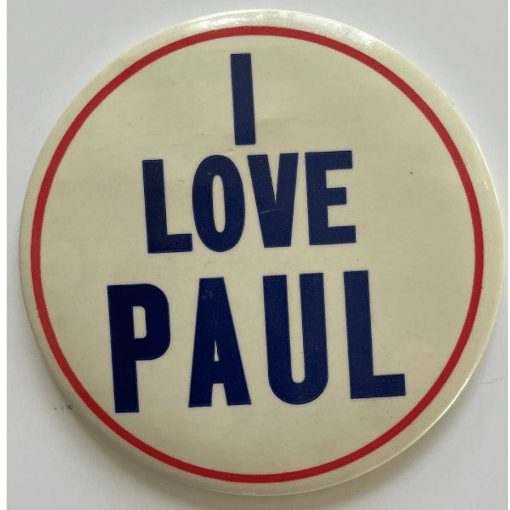 Pin I LOVE PAUL 1