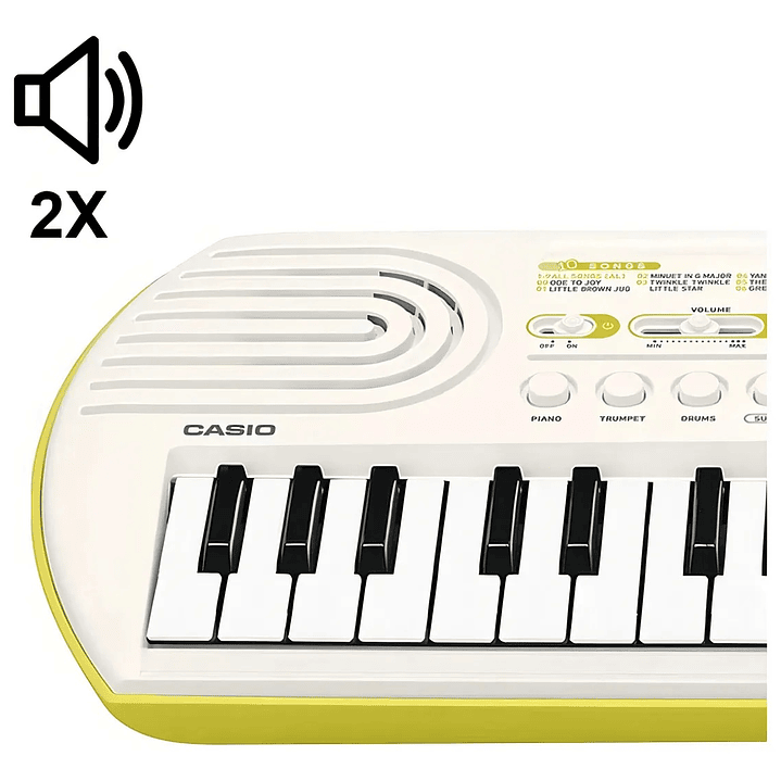 Teclado mini Casio SA-80 1