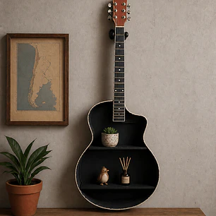 Estante Guitarra Decorativo Epic