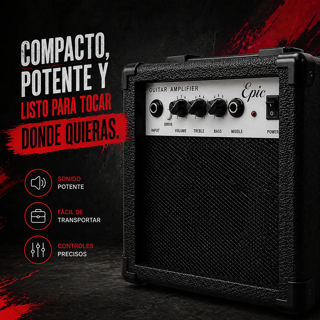 Amplificador Guitarra 10 watts 3