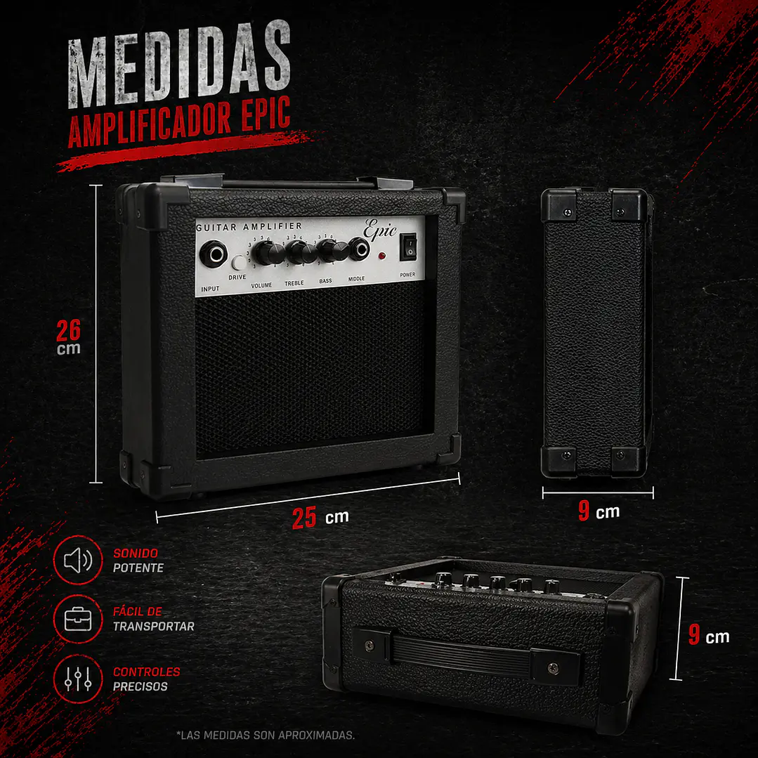 Amplificador Guitarra 10 watts 4