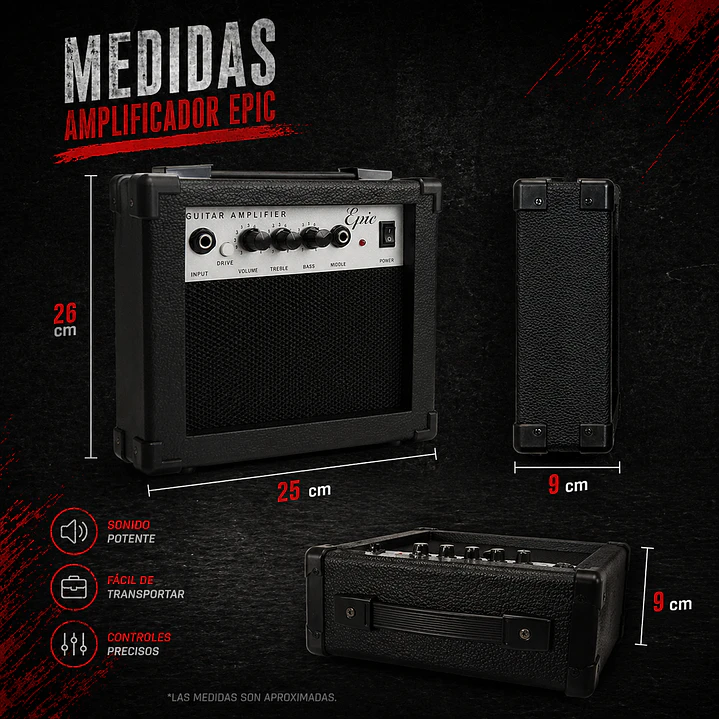 Amplificador Guitarra 10 watts 4