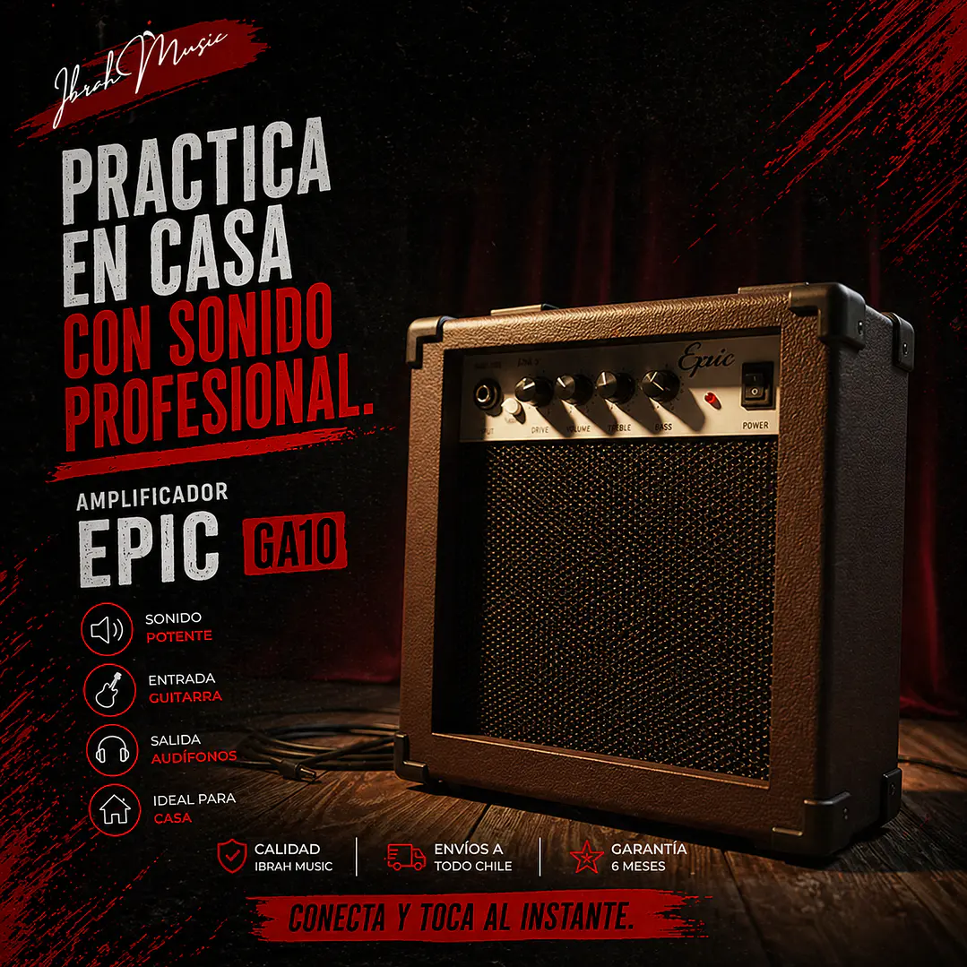 Amplificador Guitarra 10 watts 6