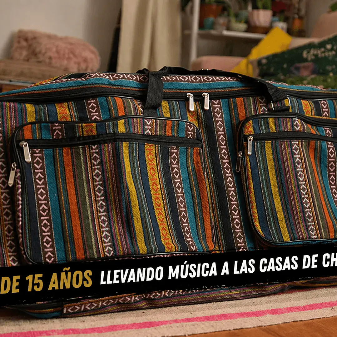 Funda para Teclado 61 Teclas Acolchada Multicolor – Bolso de Transporte 4