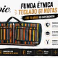 Funda para Teclado 61 Teclas Acolchada Multicolor – Bolso de Transporte - Miniatura 6
