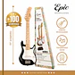 Pack Guitarra Eléctrica Niños 6-10 años + Amplificador + Accesorios - Miniatura 2