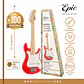 Pack Guitarra Eléctrica Niños 6-10 años + Amplificador + Accesorios - Miniatura 5