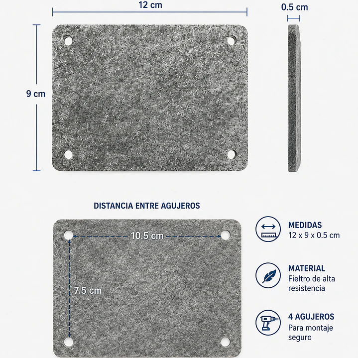 Atril para Pad de Percusión Roland – Soporte Ajustable para Pad Electrónico 4