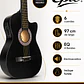 Pack Guitarra Electroacústica Principiante Negra - Miniatura 3