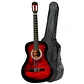 Guitarra Acústica Alaguez Kit Principiante + Funda Atril Púas - Miniatura 1
