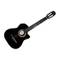 Guitarra clásica electroacústica Mercury MEAN1 para diestros negra - Miniatura 2
