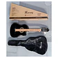 Guitarra clásica electroacústica Mercury MEAN1 para diestros negra - Miniatura 4