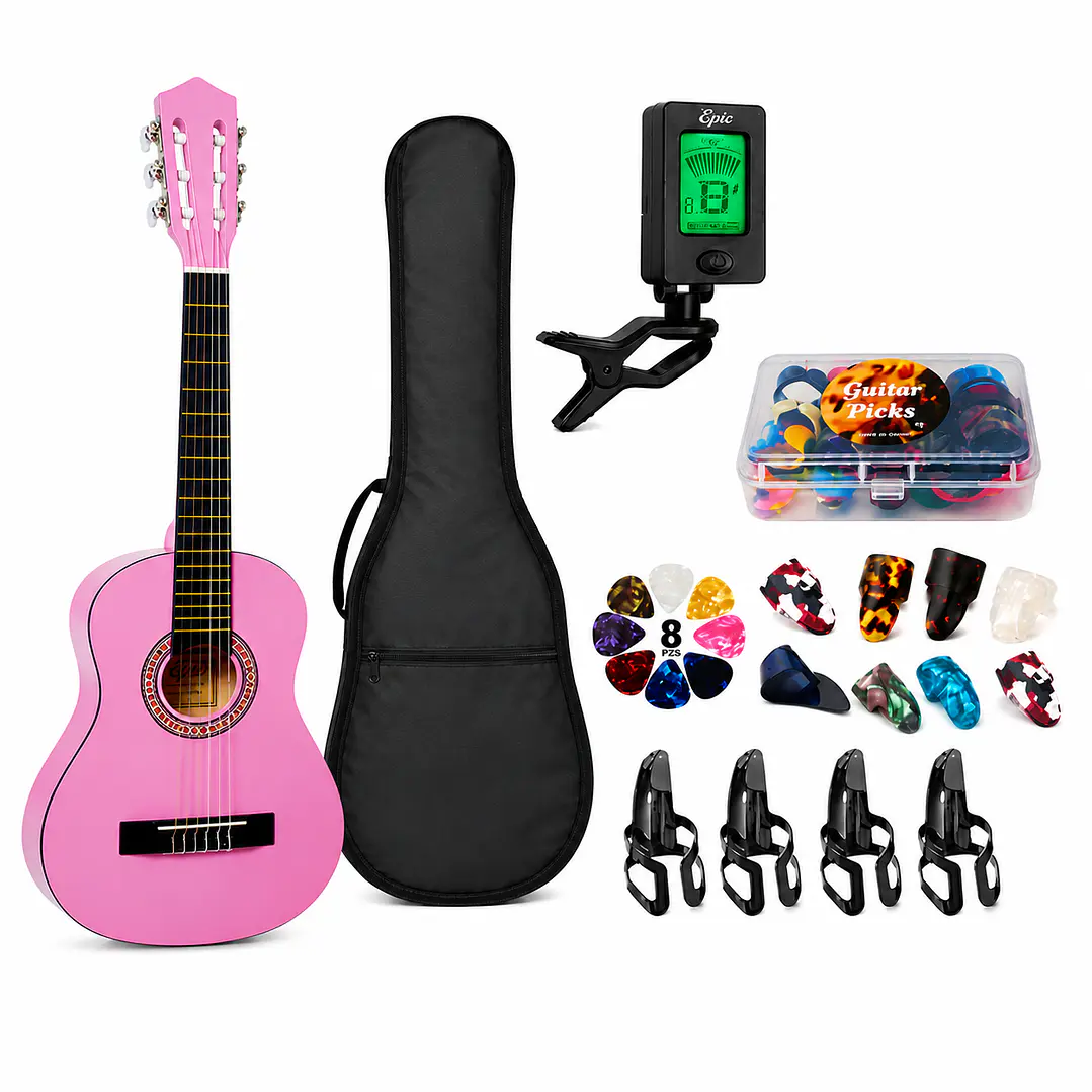 Guitarra Clásica niño Pink 30
