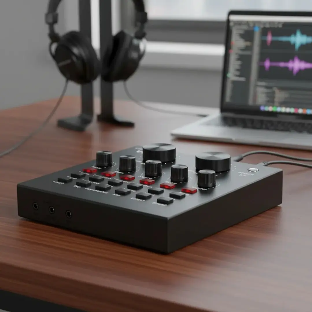 Mixer V8 Tarjeta De Sonido 3