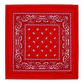 Pañuelo Bandana Algodón Rojo Decomusic - Miniatura 1