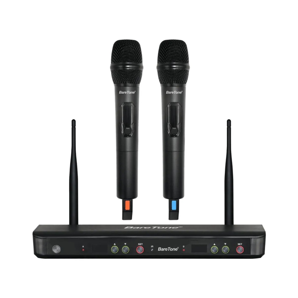 Baretone Microfono Inalambrico Wm-2802W
