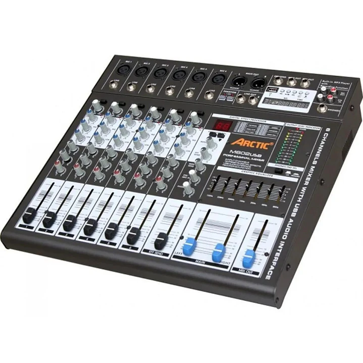 Mixer 6 canales USB M602USB 2