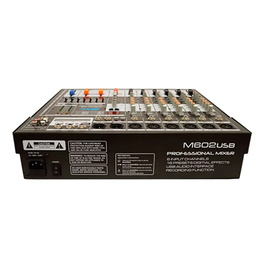 Mixer 6 canales USB M602USB 3