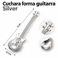 Cuchara forma guitarra Silver - Miniatura 2