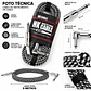 Cable de Instrumento HK Cable 5 Metros Trenzado Jack 6.35 mm Recto y Acodado - Miniatura 2
