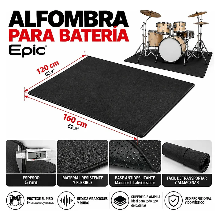 Alfombra Bateria  4