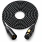 Cable Micrófono XLR Macho Hembra 3m Trenzado Epic Canon - Miniatura 1